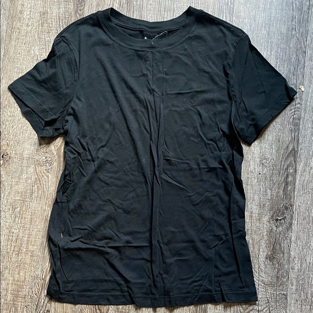 A New Day Classic Black Tee